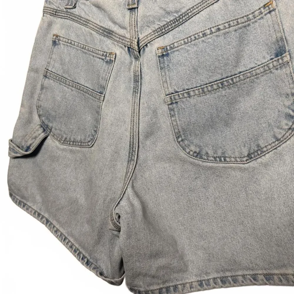 Vintage 90s Bugle Boy Classic Blue Jean Carpenter Shorts‎